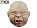 ZooBoo Creepy Adult Baby full head Mask Halloween Costume