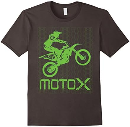 Mens Dirt Bike Rider Silhouette (Neon Green) Men Women T Shirt XL Asphalt
