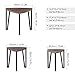 HOMFA Nesting Coffee Tables, Set of 3 Vintage End Side Tables Nightstand Modern Furniture Decor Table Sets, Sturdy and Easy Assembly, Accent Furniture in Home Office