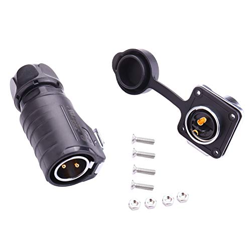 iGreely Trolling Motor Plug and Receptacle, Male Plug & Female Panel