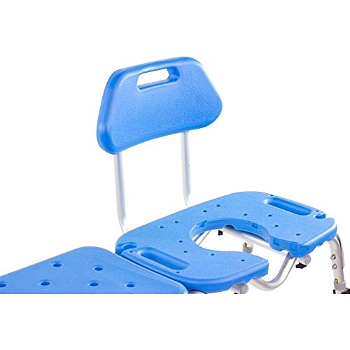 Bath Transfer Bench with Cutout Shower Seat, Deluxe AllAccess Chair
