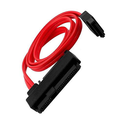SAS Data Cable - TOOGOO(R) SFF-8482 SAS 29 Pin + 15 Pin to 7 Pin SATA Power Adapter Cable Red