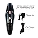 meg Handheld Car Vacuum Cordless, Rechargeable,106W Lithium Battery, Small&Lightweight, Vacuum Cleaner, Strong Aluminum Fan, Powerful Portable Vacuum&2 Adapter Charging Cables for Home&Car Cleaning
