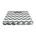 DII Collapsible Polyester Storage Cube, Chevron, Gray, Small