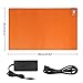 Waterproof Pet Heating Pads, Electric Leather Heating Pad for Dogs Cats Indoor Warming Mat Wipeable Surface - US Plug