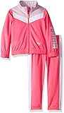 PUMA Toddler Girls' 2 Piece Tricot Set, Knock Out