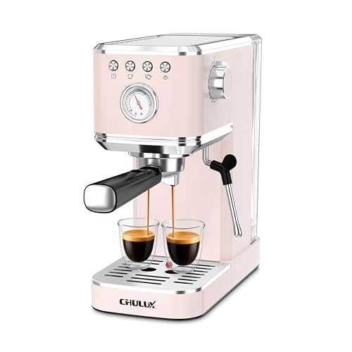 CHULUX Slim Espresso Machine Milk Frother