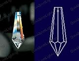 Icicle Drop 30% Lead Crystal Faceted 38mm - 1.5