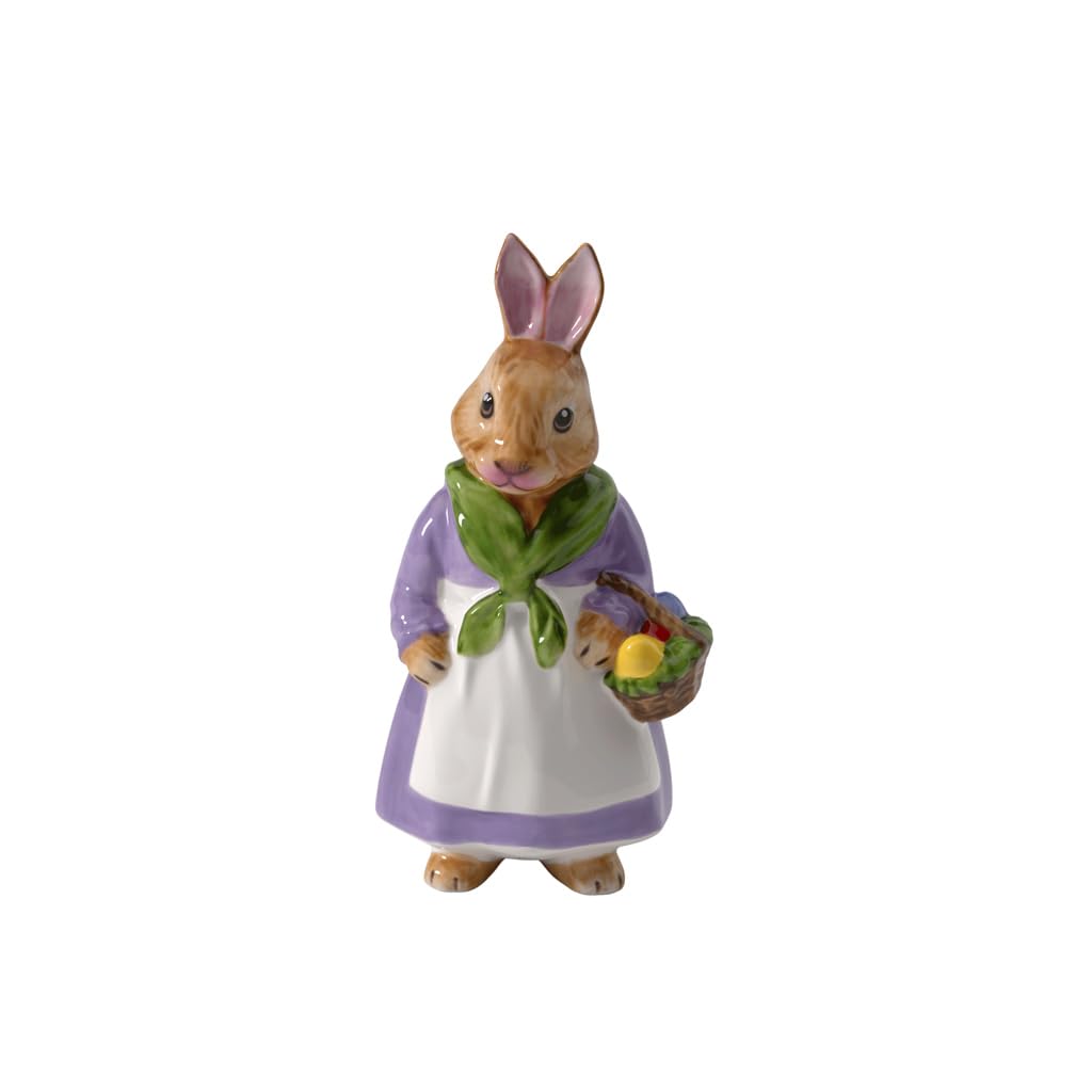 Villeroy & Boch Bunny Tales Porcelain Figure Mama Emma, Porcelain, Coloured