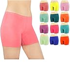 Sexy Basics Women's 6 Pack Cotton Stretch Vibrant Color Boy Short Boxer Briefs (3XL, 6 Pack - Assorted Solid Colors from Collection)