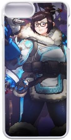 Overwatch Hard Plastic Phone Case Shell Cover Skin For iPhone 7 Plus 5.5 inch White DWE1393