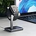 Satechi Aluminum Apple Watch Charging Stand Dock - Compatible with Apple Watch Series 5/4/3/2/1 - Both 38mm and 42mm Models (Space Gray)