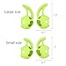 Spigen TEKA RA200 Airpods Earhooks Cover for Apple Airpods Earphones Headphones Earbuds (2 Pairs- Large & Small) Patent Pending - Neon