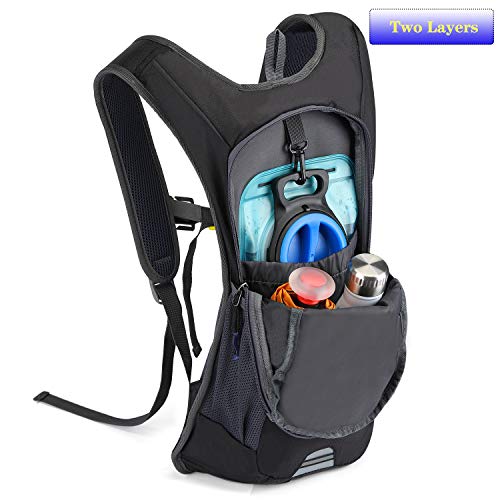 Hydration Pack,Hydration Backpack with 2L Hydration Bladder Lightweight
