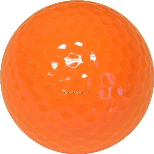 orange golf balls