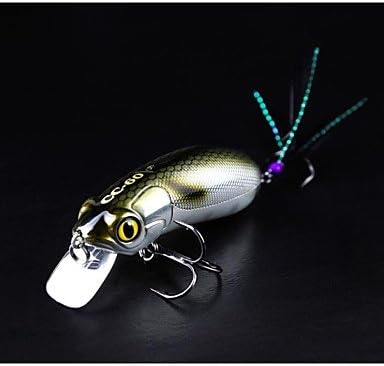 SJ - Hard Plastic Fishing Lure with Hook Lurefans Cunning-Cub CC60 Random Colors