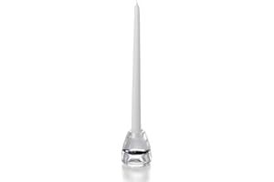 yummi White Taper Candles -12 inch - 12 per Pack
