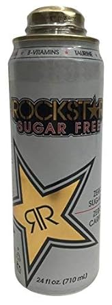 Amazon Com Rockstar Energy Drink Sugar Free 24 Fl Oz Pack Of 12 Rockstar Enery Drink Grocery Gourmet Food