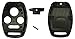 Replacement Key Fob Shell Fit for Honda Accord Civic EX Pilot 4 Buttons Keyless Entry Remote Case Car Key Housing (Casing Only)