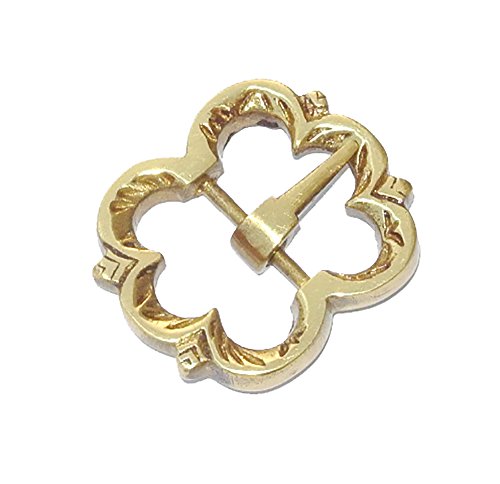 Brass Flower Buckle