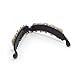Meilliwish Noble Beautiful Lady Banana Hair Clip Ponytail Holder(H57)(Khaki)