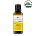 Plant Therapy Organic Lemon Essential Oil 100% Pure, USDA Certified Organic, Undiluted, Natural Aromatherapy, Therapeutic Grade 30 mL (1 oz)