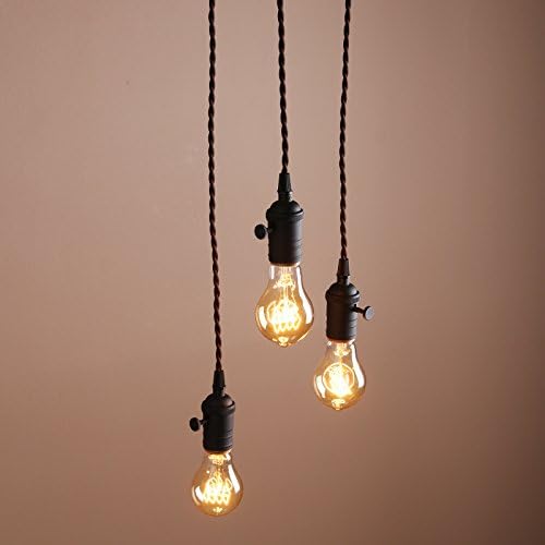 Amazon Com Permo 3 Lights Mini Cluster Chandelier Hanging Pendant