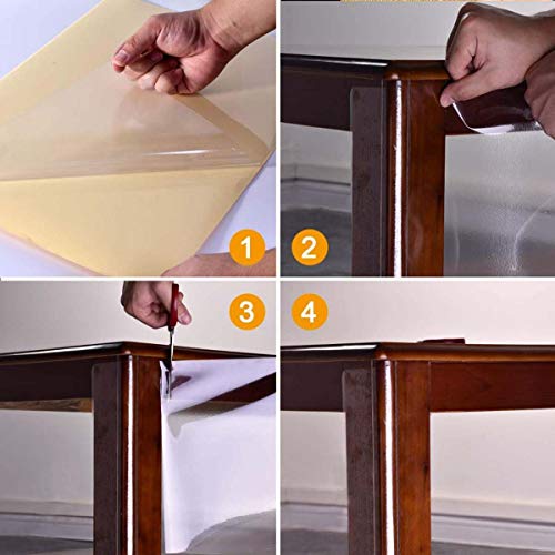8 Pcs Cat Furniture Protectors,4 Pack X-Large (20"L x 12"W) + 4 Pack Large (20"L x 8"W) Cat Scratching Pad, Pet Scratch Protector for Sofa,Upholstery, Wall, Mattress - Thumbnail 3