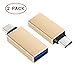 iRainy Type C To USB 3.0 Adapter for Type-C Supported Devices (2 Pack)