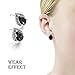 Meyfancy 12 Pairs Multiple Stud Earrings Set, Boho Vintage Crystal CZ Dangle Ear Ring, Bohemian Hypoallergenic Ear Piercing Jewelry