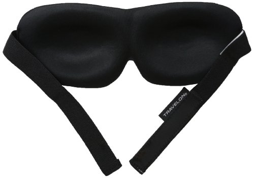 Travelon Eye Mask, Black, One Size