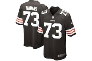 Nike Joe Thomas Cleveland Browns NFL Men's Brown Home On-Field Game Day Jersey