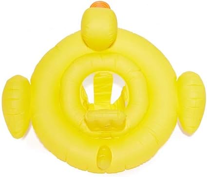 yellow baby swim ring