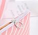 FreedI Canvas Pencil Case Pouch Zipper Closure Cosmetic Makeup Bag Cute Pen Stationery Holder