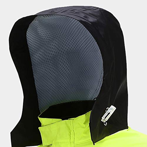YF-Carpet wasserdichte Regenanzüge für Herren, Golf Lightweight Rainwear 3M Reflective Tape Mesh Gefütterte Outdoor… – Bild 6