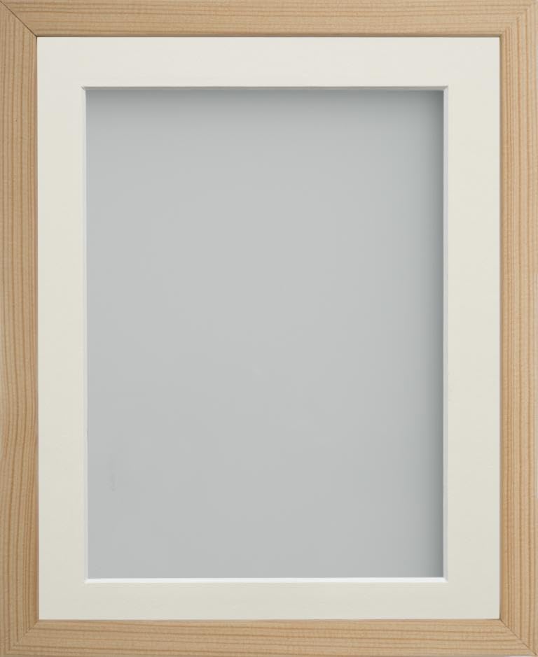 Frame Company Webber Beech with Ivory Mount, 6x4 for 5x3 inch