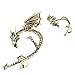 Voberry Men Women Eye Catching Cool Anti Earring Ear Cuff Clip In Winged Dragon Shape Ear Hanging Earrings