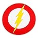 Flash Lightning Logo Oval Dc Comic Superhero Officially Licensed Belt Buckle