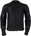 Pilot Motosport Men's Slate Air Jacket (Black, X-Large)