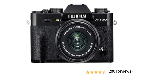 Fujifilm X-T20 - Kit de cámara Evil de 24 MP y Pantalla de 3