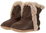 Robeez Classic BN Crib Shoe (Infant/Toddler),Brown,12-18 Months M US Infant