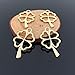30 Pcs Lucky Four-Leaf Clover Charm Pendant Enamel Sequins Dangle Gold Plated Heart-Shaped Dainty Ornament for Necklace Bracelet Ankle Earring Jewelry DIY Making