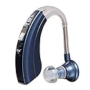 Britzgo Digital Hearing Aid Amplifier Bha-220, 500hr Battery Life,"fda Approved", Blue, Blue, 5 Ounce