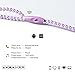 Fashionable Jewelry Pearl Necklace Earphones with Mic Beads 3.5mm in-Ear Wired Headphone Connect to Smartphone, iPhone, iPad,Samsung, BlackBerry