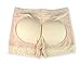 KIWI RATA Womens Seamless Butt Lifter Padded Lace Panties Enhancer Underwear,Nude,X-Large