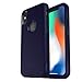 OTTERBOX COMMUTER SERIES Case for iPhone Xs & iPhone X - Retail Packaging - INDIGO WAY (MARITIME BLUE/ADMIRAL BLUE)