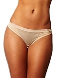Gossard Women's Glossies Thong, Nude, Medium