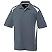 Augusta Sportswear Men's Large 5012, Graphite/White