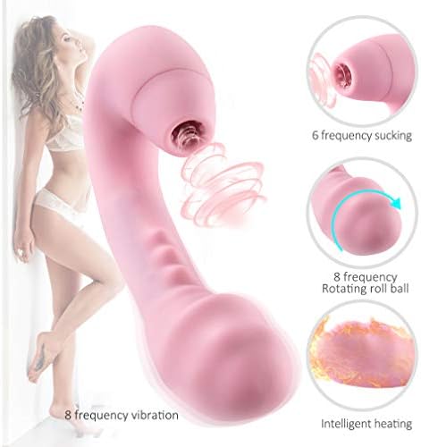 20 Speed Licking Clitorial Stimulator Toy for Women, Smart Heating, Slient Tongue Magic Wand, Tshirt