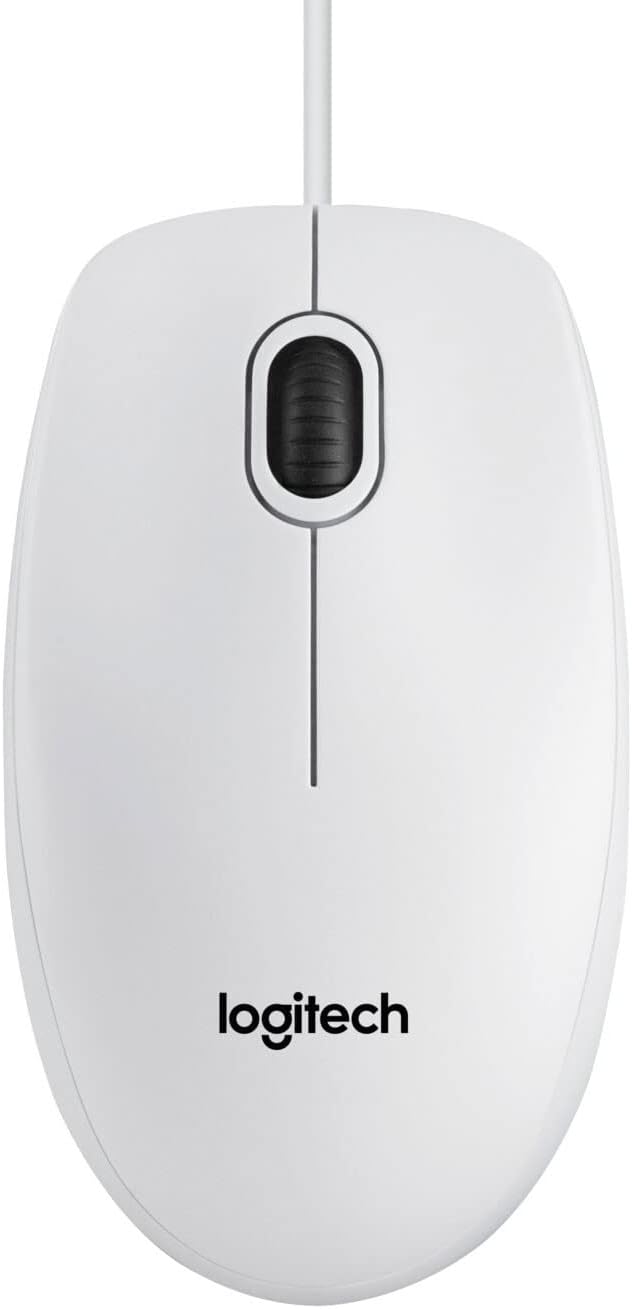 Logitech 910-003360 B100 Wired USB Mouse Ambidextrous 3-Button 800 DPI